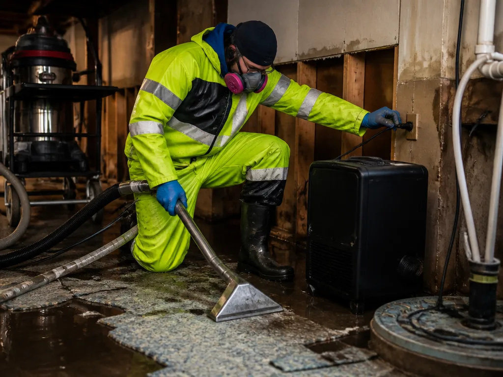 Basement Flooding Cleanup