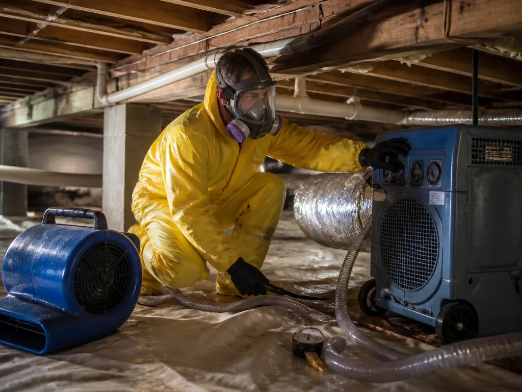 Crawl Space Drying